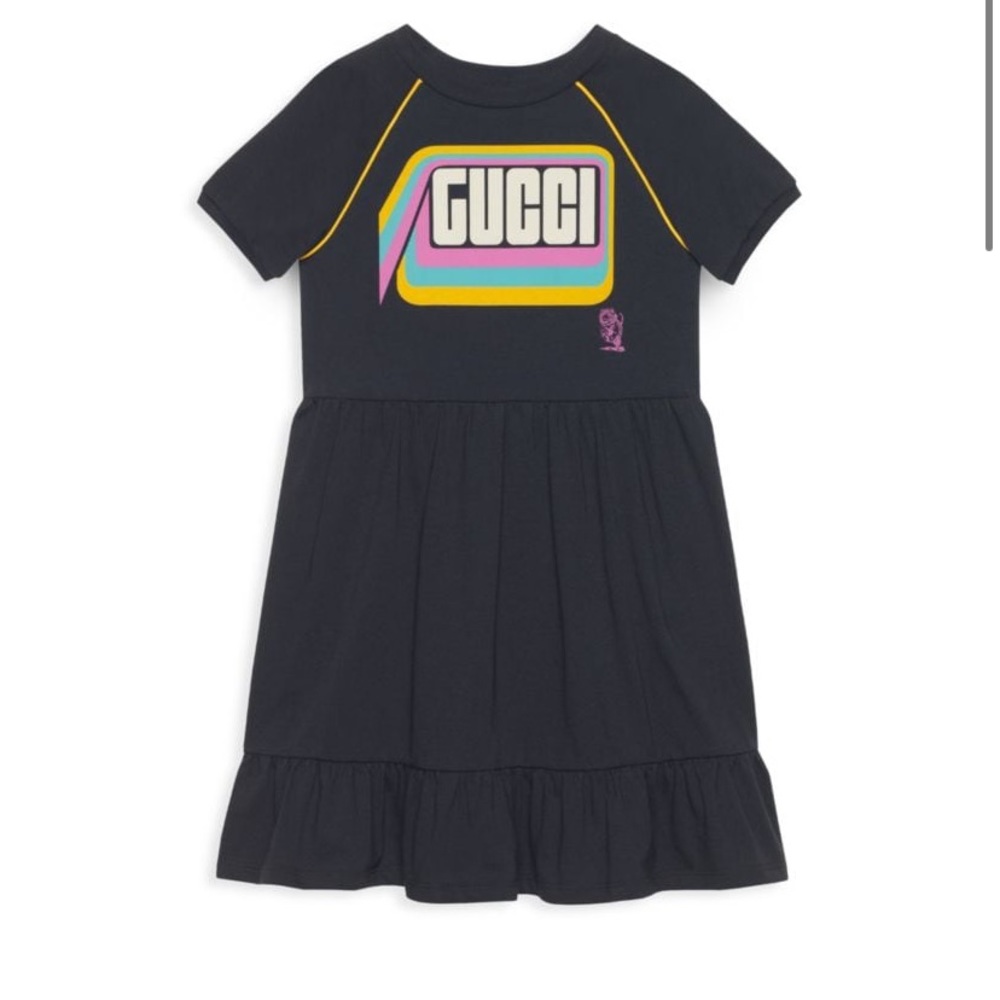 Gucci dress turned into 2piece set croptop w short